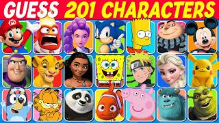 Guess the 201 Animated Characters (3 Seconds Each!)