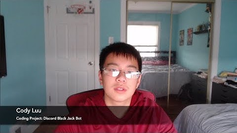 cody luu - coding project:   black jack discord bot