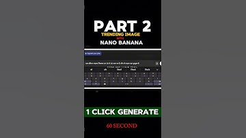 Nano Banana 🔥 | 1 Click AI Image Generator | Best Free AI Art Tool 2025 #shorts