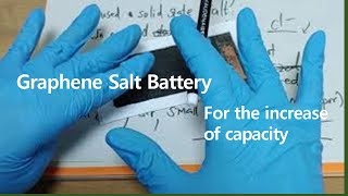 Graphene salt battery