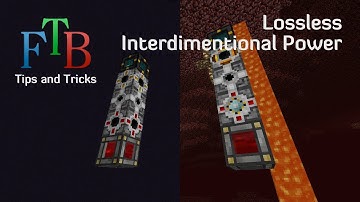 β021 Feed The Beast Tips and Tricks E13 - Lossless Interdimentional Power