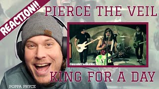 First Time Hearing PIERCE THE VEIL - KING FOR A DAY (Reaction!!) This is topping the tik tok charts!