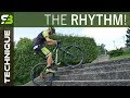 How To Ride Down And Up The Stairs On Your Bike. MTB Technique Exercise.