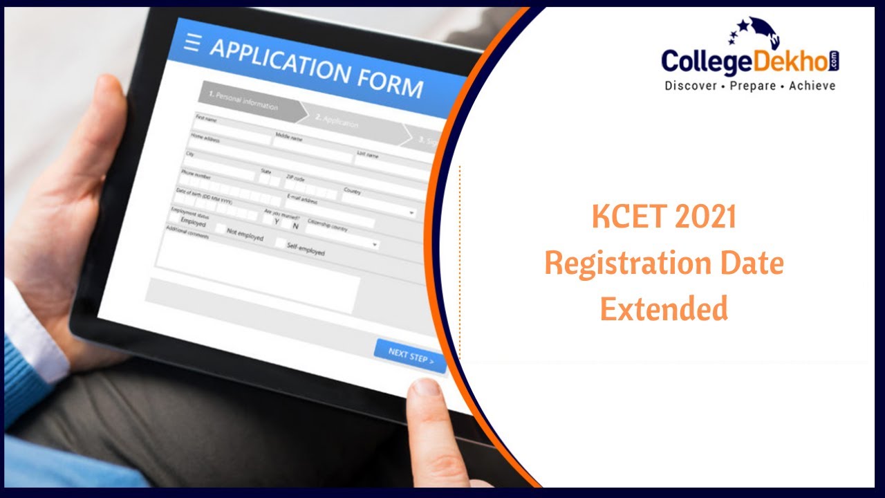 KCET 2021 Registration Last Date Extended