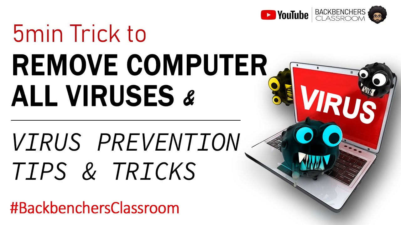 How to Remove Virus from Desktop & Laptop Computer | Virus Prevent Tips ...