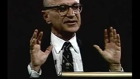 Milton Friedman - The role of government in a free society - Socialism & Social Justice Debunked!