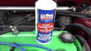 Lucas Power Steering Fluid Follow Up