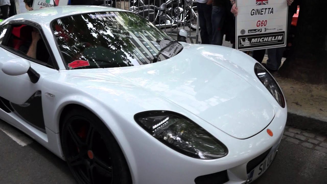 Ginetta G60 At The Pilot Parade Le Mans 13 Www Buhnici Ro Youtube