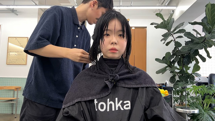 일본 미용실에서 단발로 자르고 파마를 해보았다.. 과연 결과는..? 일본 워홀 브이로그