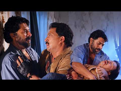 എൻ്റെ പ്രാണൻ പോകുന്നതിന് മുൻപ് ഒന്നിനെ എങ്കിലും ഞാൻ കൊല്ലും | Kauravar | Mammootty Action Thriller