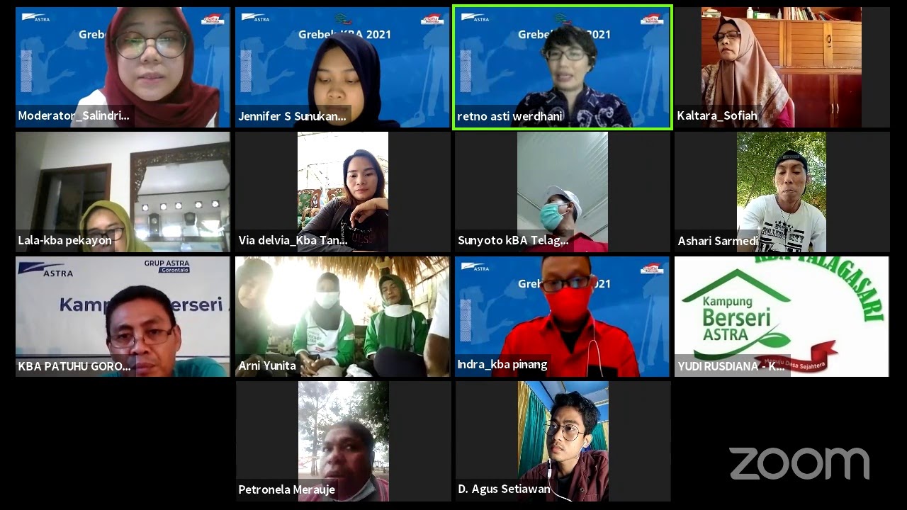 Pelatihan 3 Grebek KBA 2021