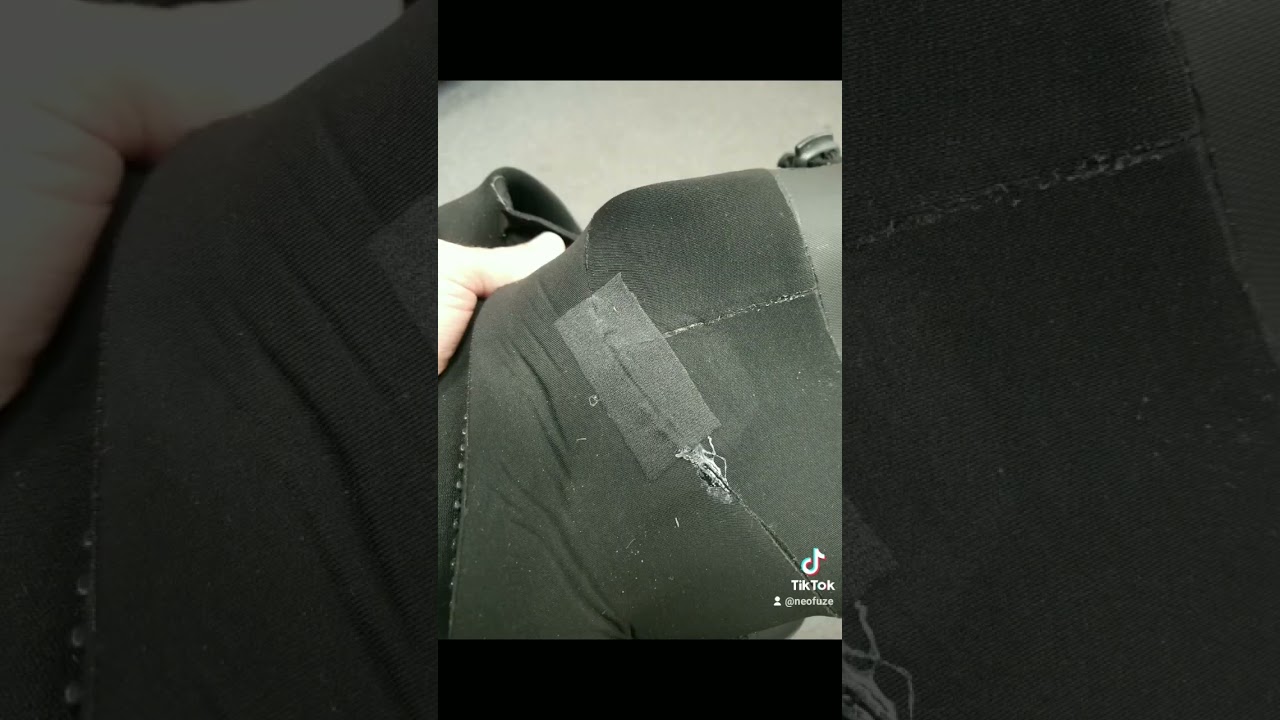 Quick version of how to repair your wetsuit and keep it watertight and strong! 