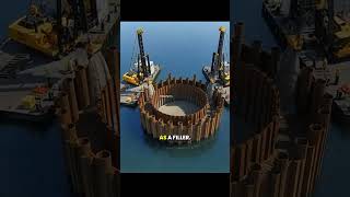 How Engineers Do Underwater Construction? #shorts #construction