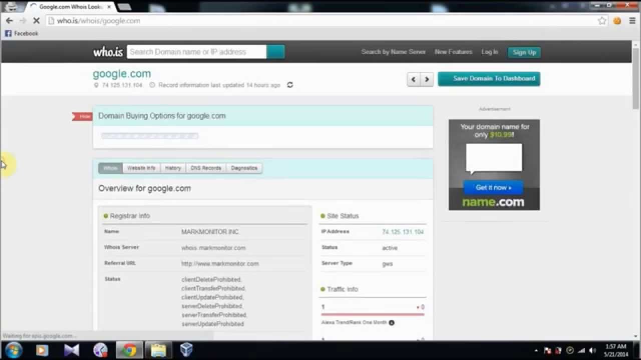 WhiteHat Hacker Level 1(CWHH) - 03   Information Gathering Practical