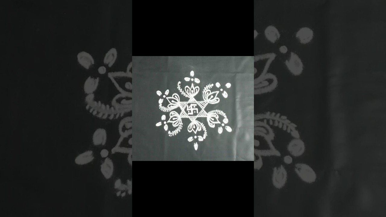 தைப்பூசம் |  Daily morning kolam rangoli |  Small dots rangoli 