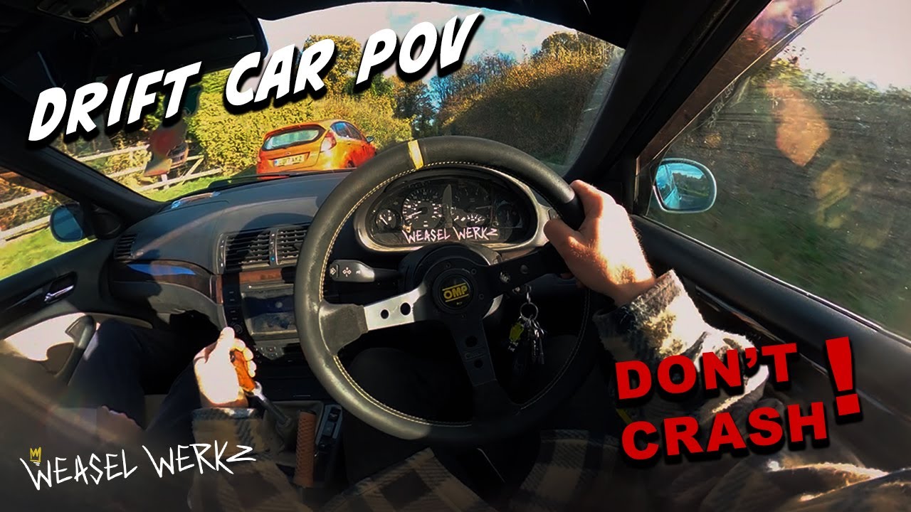 drift-car-pov-bmw-e46-skids-and-b-road-bashing-youtube
