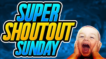 Super Shoutout Sunday #2 - Grow And Gain 300+ Active Subscribers Fast! (Shoutout Sunday Series)