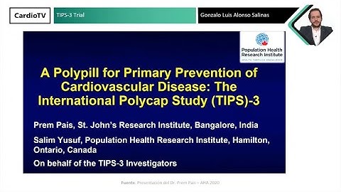 La SEC te lleva a AHA20 [IN] ∙  TIPS-3 Trial