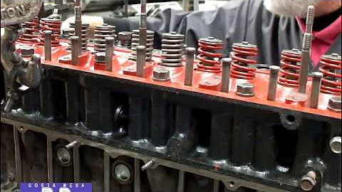 Valve Spring Removal w Head on Engine