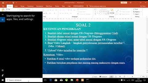 cara membuat database menggunakan CMD, skema relasi dan ER-Diagram||workbench