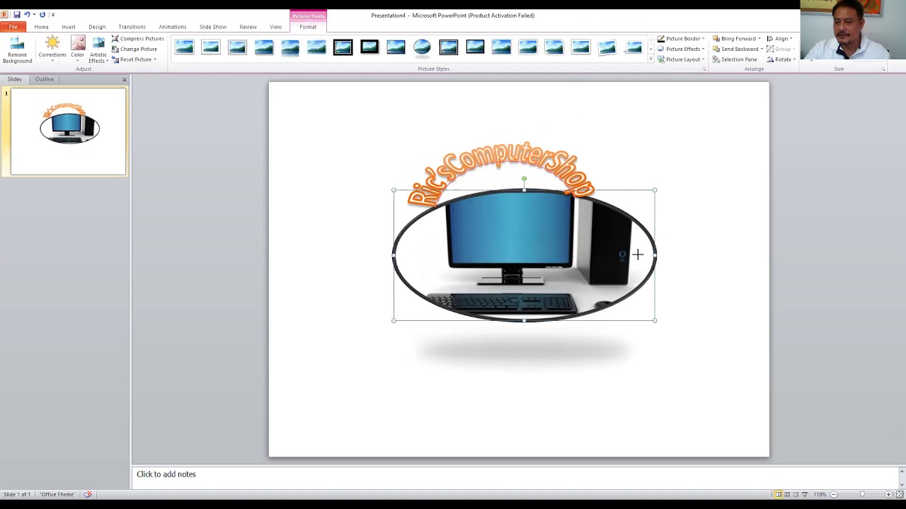 Creating an Advertisement Using Powerpoint Animation - YouTube