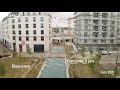 Film de prsentation par drone du quartier grand canal construit par eiffage amnagements  clamart