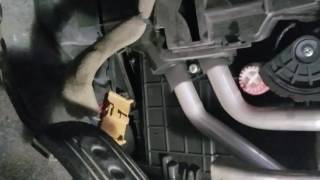 The location of Blower Motor Resister | NV200 Forum