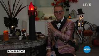 Mr. Halloween 24" Blow Mold Glitter Drip Candle