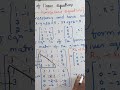 JNTUH M1 Survival Trick 🔥 Linear Equations 017