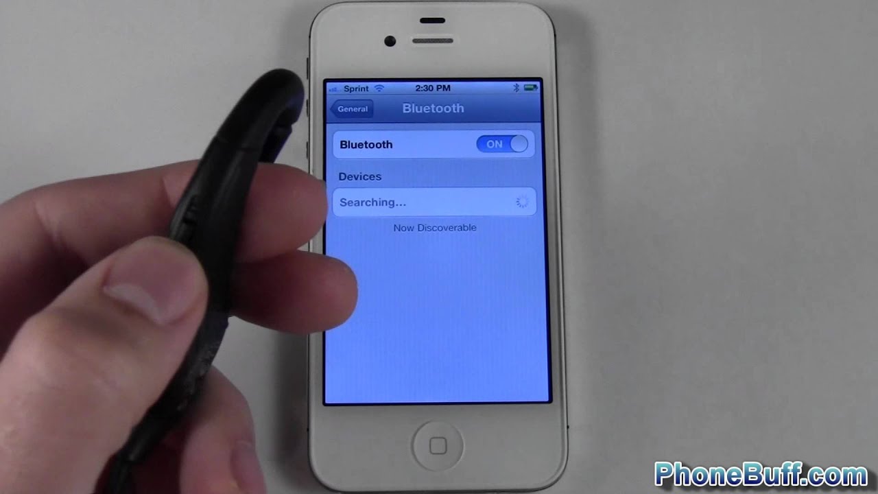 como conectar bluetooth iphone 5