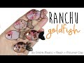 How to DIY Ranchu Goldfish Shrink Plastic/UV Resin/Polymer Clay Tutorial