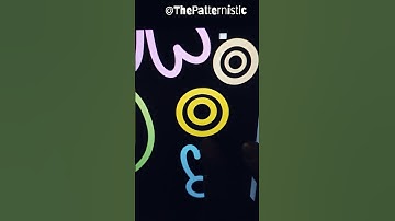 Thick line Pastel floral pattern #patternart #patterndesign #Pattern