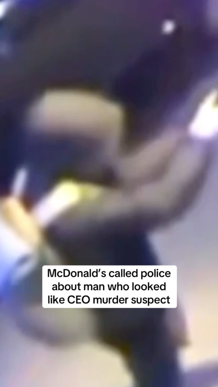 Tip from a local McDonald's leads to person of interest in CEO's killing #shorts