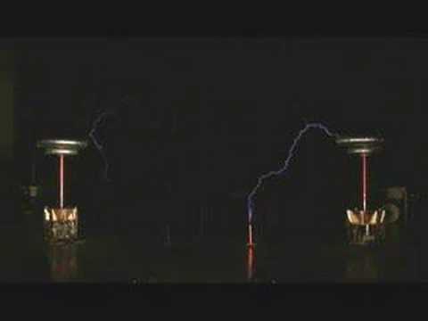 Zelda played on Twin Musical Tesla coils