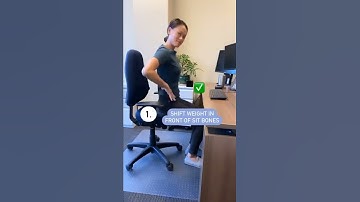Sit Position For Lower Back Pain, Use Computer, 3 Tricks For Better Ergonomic Desk Setup