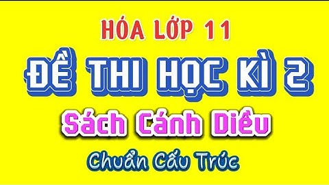 Các đề thi hóa học kì 2 lớp 11 năm 2024