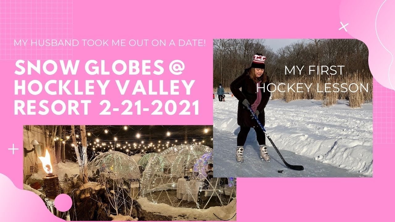 Ice Skating & Snow Globes at Hockley Valley Resort YouTube