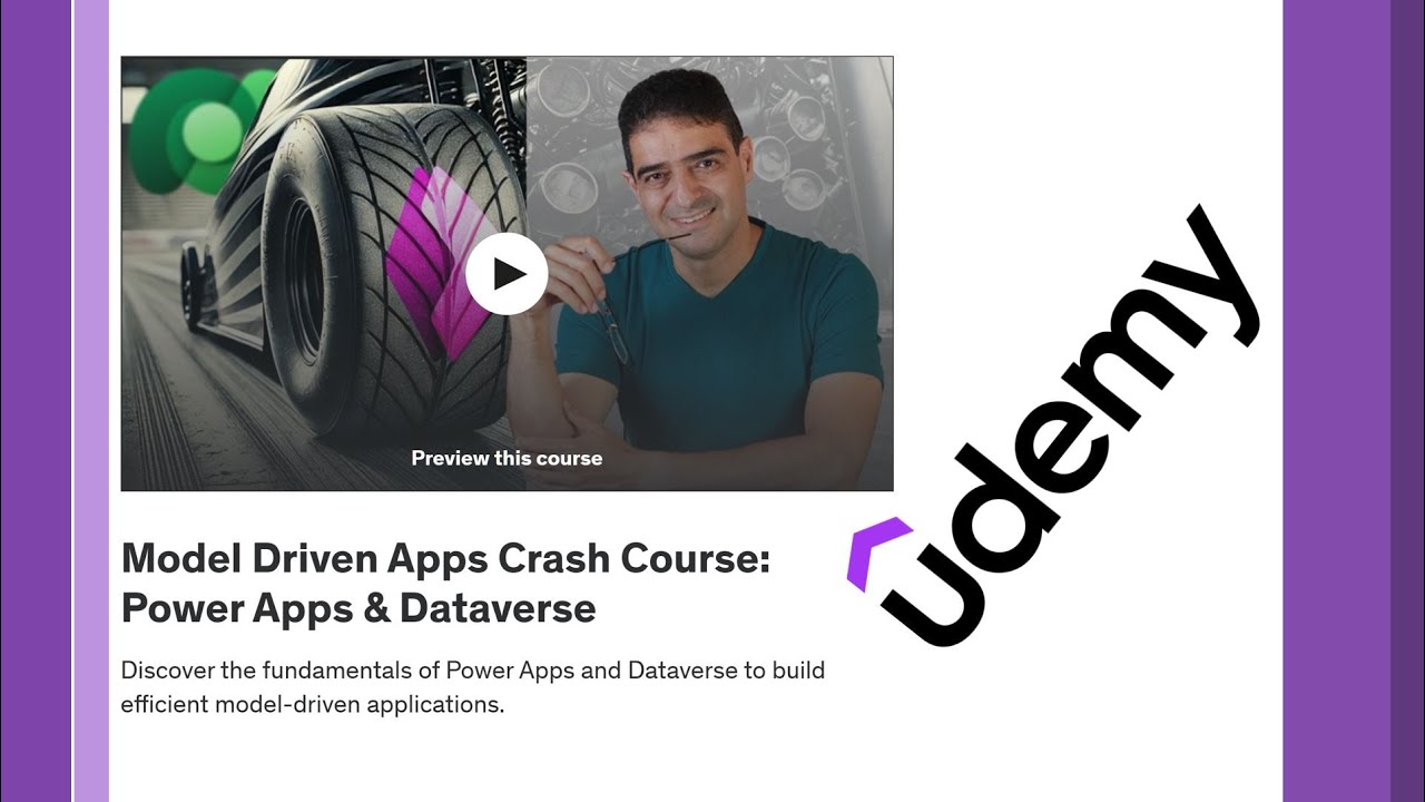 Model Driven Apps Crash course is on Udemy now - YouTube