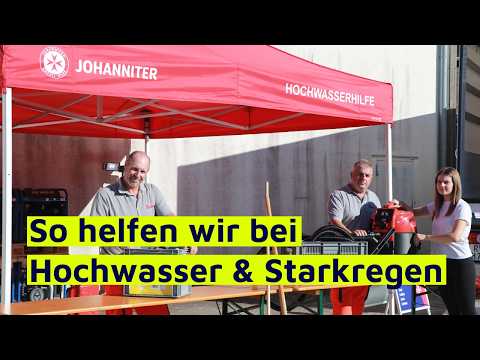 Das kann unser mobiles Hochwasserdepot! ☔