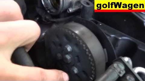VW Golf 5 1.9TDI BLS 77kW synchronization timing belt, torsion value check