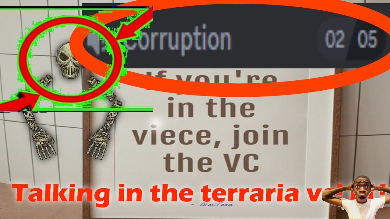 Talking in the TERRARIA DISCORD Voice Channel! YouTube