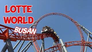 Lotte World Adventure Busan 2023 - All Rides \/ 롯데월드 어드벤처 부산 2023