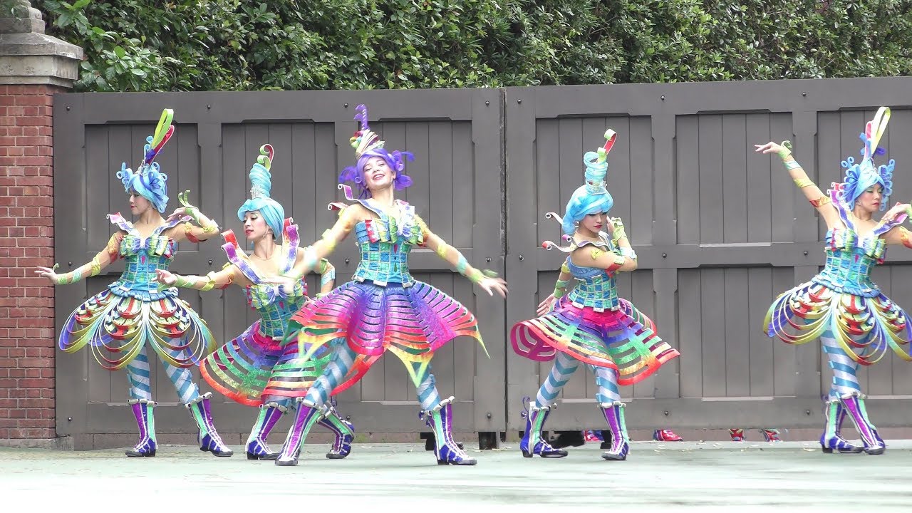 (再アップです！) TDR35周年パレード・ドリーミング･アップ！(雨上がりVer.＆ダンサーさんメイン)【TDL】2018/10/13(土)