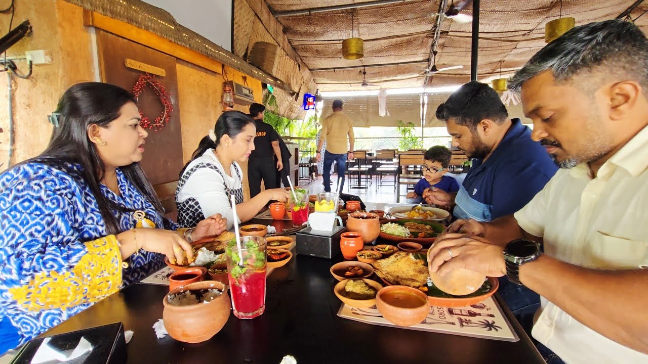 Enjoyed Best Fish Thali At Porvorim WORKSHOP Restaurant 😋 | Christmas Gift For Ishvik 