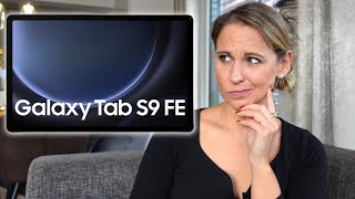 GOOD ENOUGH ⁉️ | Galaxy Tab S9 FE | Honest opinion from the german tech girl