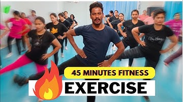 Weight Loss | Full Body Weight Loss Exercise Video | Zumba Fitness With Unique Beats | Vivek Sir
