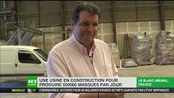 Une usine à masques en construction au Blanc-Mesnil