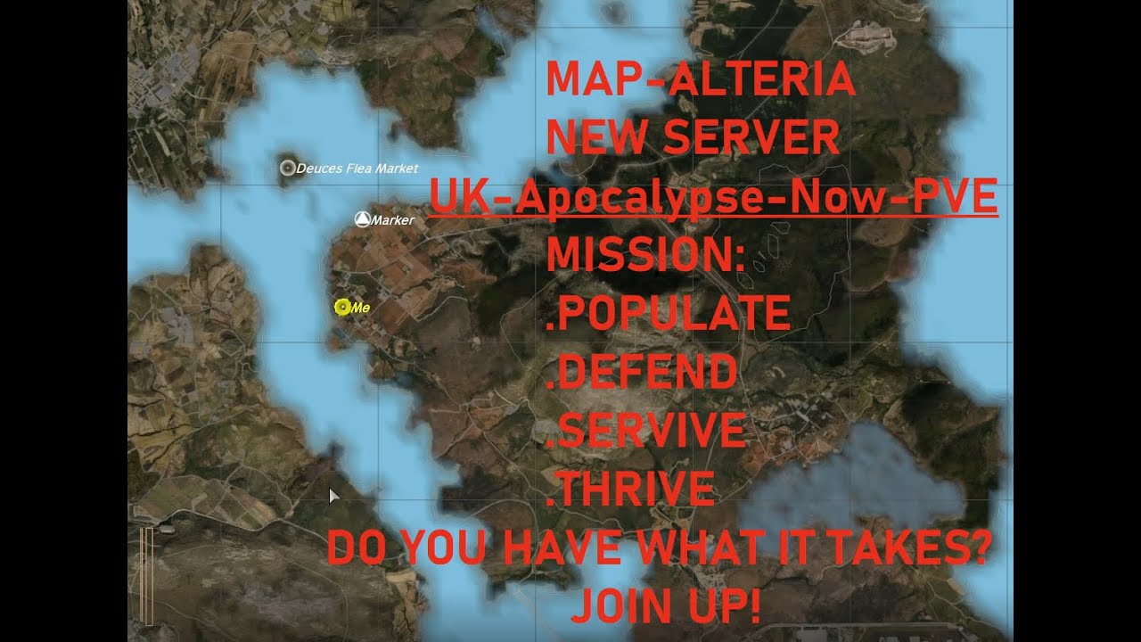 🔴LIVE - DAYZ - NEW MAP ALTERIA!!!! 