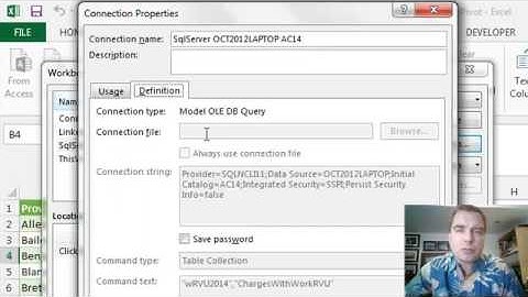 Excel Video 476 Refreshing Data Loaded into the Excel Data Model