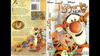 Opening And Closing To The Tigger Movie 2000 Vhs